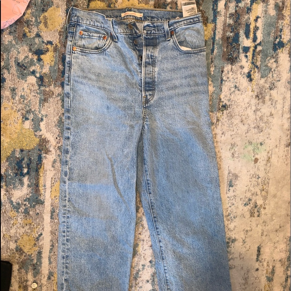 levi’s ribcage straight leg jean